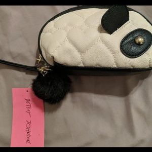 Betsey johnson panda wristlet